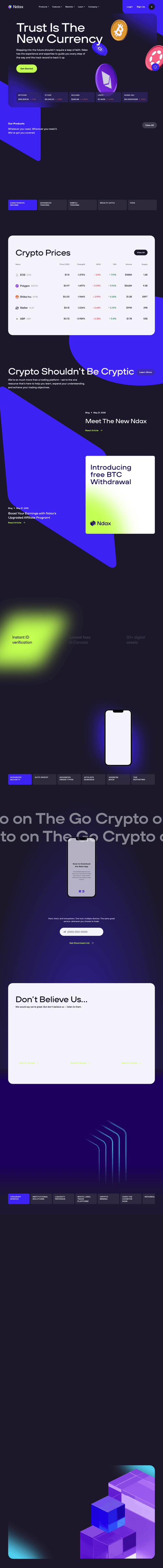 NDAX® Login Canada’s Most Secure Crypto Exchange